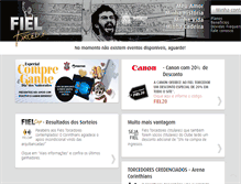 Tablet Screenshot of fieltorcedor.com.br